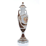  Фарфор Кисловодск ВАЗА "Элита 1" ГЕРБ РФ бордо