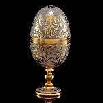 0069644 Златоуст ЯЙЦО-РЮМКА, золочение, гравировка