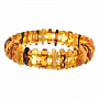 Браслет из натурального янтаря "Мандарины", фотография 2. Интернет-магазин ЛАВКА ПОДАРКОВ