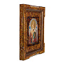 Икона янтарная "Николай Чудотворец" 34х39 см, фотография 4. Интернет-магазин ЛАВКА ПОДАРКОВ