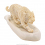 Скульптура из кости "Тигр", фотография 3. Интернет-магазин ЛАВКА ПОДАРКОВ