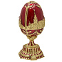 Пасхальное яйцо-шкатулка. Традиции Фаберже, фотография 1. Интернет-магазин ЛАВКА ПОДАРКОВ