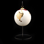 Новогодний елочный шар "Рождественские узоры". ИФЗ