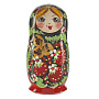 Матрешка "Ягодки-цветочки" 3 места, фотография 2. Интернет-магазин ЛАВКА ПОДАРКОВ