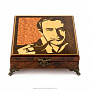 Шкатулка деревянная "Шерлок Холмс", фотография 1. Интернет-магазин ЛАВКА ПОДАРКОВ