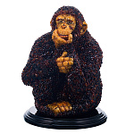 Скульптура из янтаря "Обезьяна"