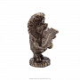 Бронзовая статуэтка "Ежик с листочком", фотография 4. Интернет-магазин ЛАВКА ПОДАРКОВ