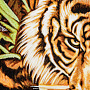 Картина янтарная "Тигр" 60х80 см, фотография 5. Интернет-магазин ЛАВКА ПОДАРКОВ