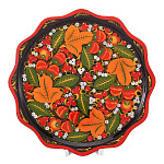 0069590 Хохлома поднос диаметр 250 мм