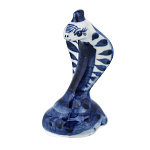  ГЖЕЛЬ Скульптура Символ года "КОБРА" ок.3*6см