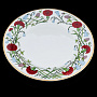 Тарелка плоская "Сад Алисы". Форма Стандартная-2. ИФЗ, фотография 2. Интернет-магазин ЛАВКА ПОДАРКОВ