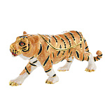 -желтый  Традиции ФАБЕРЖЕ Сувенир ШКАТУЛКА"ТИГР"