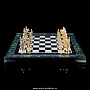 Шахматы из натурального камня "Русские богатыри", фотография 6. Интернет-магазин ЛАВКА ПОДАРКОВ
