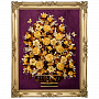 Панно янтарное "Цветы" 84х105 см, фотография 1. Интернет-магазин ЛАВКА ПОДАРКОВ