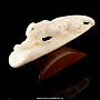 Скульптура из кости "Саблезубый тигр", фотография 1. Интернет-магазин ЛАВКА ПОДАРКОВ