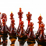 Шахматы с фигурами из янтаря "Африка" 43х43 см, фотография 2. Интернет-магазин ЛАВКА ПОДАРКОВ