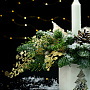 Новогодняя композиция со свечой в кружке, фотография 3. Интернет-магазин ЛАВКА ПОДАРКОВ