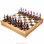Шахматы деревянные с металлическими фигурами "Битва при Ватерлоо", фотография 1. Интернет-магазин ЛАВКА ПОДАРКОВ
