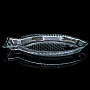 Стеклянное блюдо для рыбы "FISH", фотография 5. Интернет-магазин ЛАВКА ПОДАРКОВ