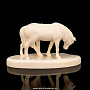 Скульптура из кости "Лошади на лугу", фотография 3. Интернет-магазин ЛАВКА ПОДАРКОВ
