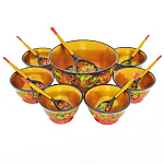 0021742 Хохлома Набор для супа 14пр.(в/кат) 63600000014