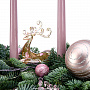 Новогодняя композиция с двумя свечами, фотография 4. Интернет-магазин ЛАВКА ПОДАРКОВ