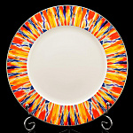 0048049/80.89387.00.1 ЛФЗ ТАРЕЛКА плоская.270мм Премиум"Огненный цветок" ТН1