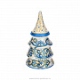Статуэтка с ручной росписью "Новогодняя елка", фотография 1. Интернет-магазин ЛАВКА ПОДАРКОВ
