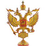 0021001 Хохлома Герб резной (в/кат.) 4507