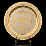 Тарелка декоративная с позолотой "Знак зодиака Телец". Златоуст, фотография 6. Интернет-магазин ЛАВКА ПОДАРКОВ