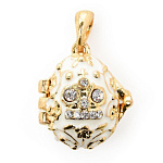  Традиции ФАБЕРЖЕ КУЛОН с сюрпризом 2-1021-01