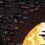Картина янтарная "Закат. Парусник" 38х48 см, фотография 3. Интернет-магазин ЛАВКА ПОДАРКОВ