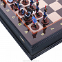 Шахматы с оловянными фигурами "Аустерлиц" 48х48 см, фотография 5. Интернет-магазин ЛАВКА ПОДАРКОВ