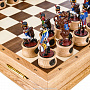 Шахматы деревянные с оловянными фигурами "Бородинское сражение", фотография 4. Интернет-магазин ЛАВКА ПОДАРКОВ