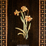 Деревянное настенное панно-триптих "Цветы"  66 х 153 см, фотография 12. Интернет-магазин ЛАВКА ПОДАРКОВ
