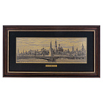 /35*72см Офорт черно-белый "Большой москворецкий мост. Кремль"