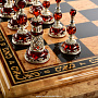 Шахматы из карельской березы с янтарными фигурами, фотография 7. Интернет-магазин ЛАВКА ПОДАРКОВ