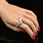 820619-4,34 Серебро 925* КОЛЬЦО вст.фианит