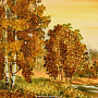 Картина янтарная "Пейзаж" 54х90 см, фотография 3. Интернет-магазин ЛАВКА ПОДАРКОВ