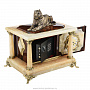 Часы-сейф из натурального камня "Тигр", фотография 3. Интернет-магазин ЛАВКА ПОДАРКОВ