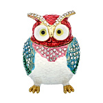  Традиции ФАБЕРЖЕ Сувенир-ШКАТУЛКА "СОВА" 