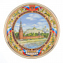 Сувенирная тарелка "Кремль" 20 см, фотография 1. Интернет-магазин ЛАВКА ПОДАРКОВ