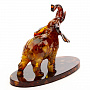 Скульптура из янтаря "Слон", фотография 6. Интернет-магазин ЛАВКА ПОДАРКОВ