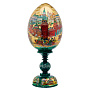 Пасхальное яйцо на подставке "Московские гуляния. Храм Василия Блаженного", фотография 3. Интернет-магазин ЛАВКА ПОДАРКОВ