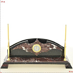 0021155 Нат.камень Настольный НАБОР "Мраморный" (4027)