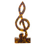Статуэтка из янтаря "Скрипичный ключ", фотография 5. Интернет-магазин ЛАВКА ПОДАРКОВ