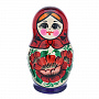 Матрешка Семеновская "Россиянка" 6 мест, фотография 1. Интернет-магазин ЛАВКА ПОДАРКОВ