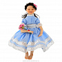 Кукла из полимерной глины "Девочка в голубом платье", фотография 2. Интернет-магазин ЛАВКА ПОДАРКОВ