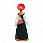 Кукла в традиционном девичьем костюме. Конец XIX - начало XX века, фотография 3. Интернет-магазин ЛАВКА ПОДАРКОВ