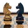 Шахматы из натурального камня "Американские" 43х43 см, фотография 4. Интернет-магазин ЛАВКА ПОДАРКОВ